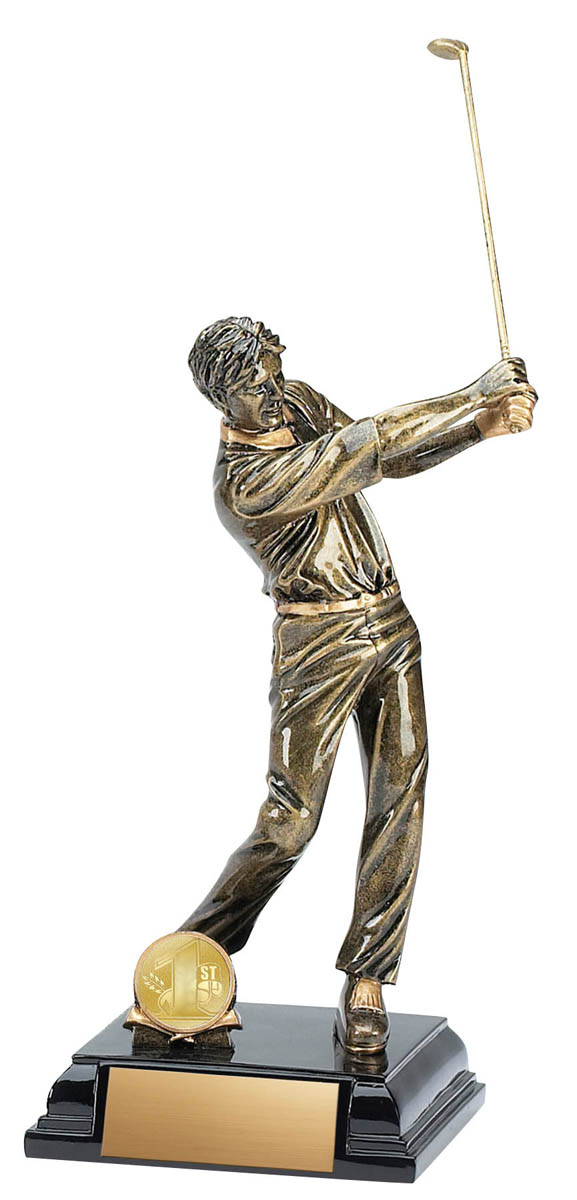 (image for) Stature Male Golfer Trophy - 7 3/4"