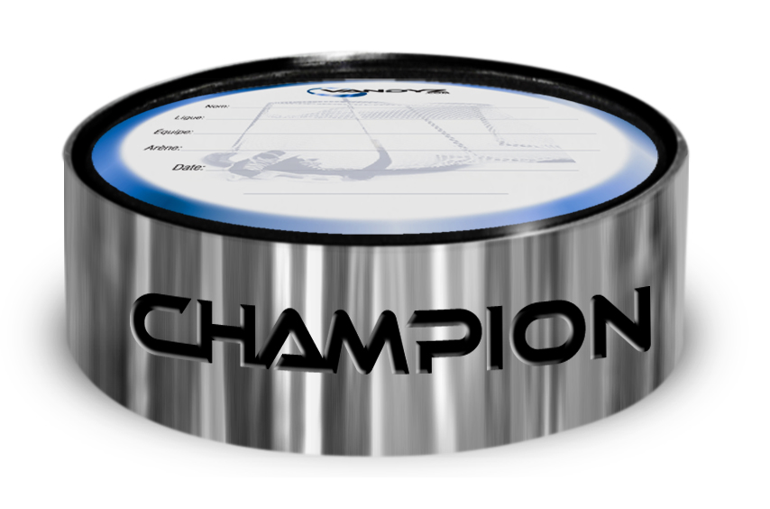 (image for) "Champion" Hockey Puck Ring