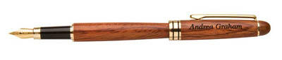 (image for) Eurostyle Fountain Pen - Rosewood