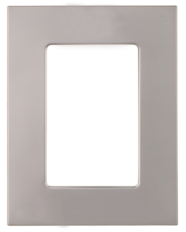 (image for) Smooth Silver Metal Frame - 11 1/4" x 13 1/4"