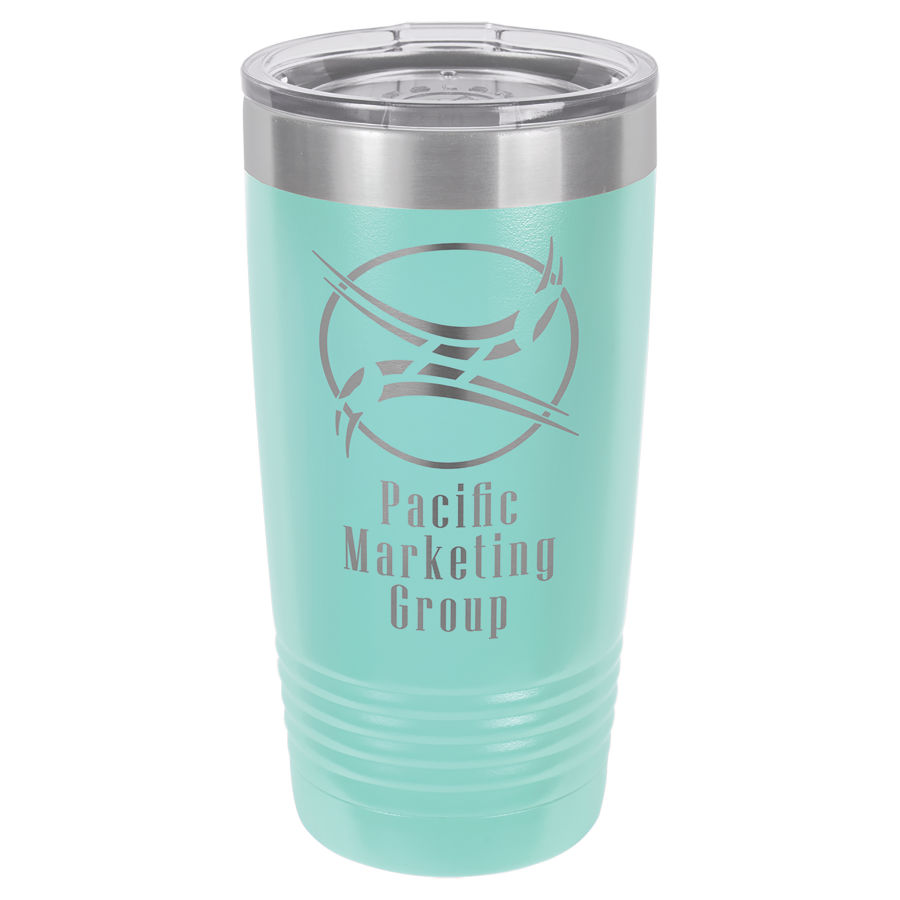 (image for) 20oz Laser Engraved Tumbler - Teal