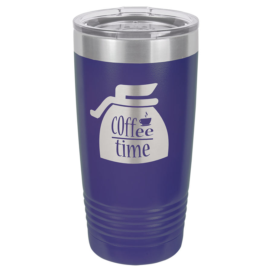 (image for) 20oz Laser Engraved Tumbler - Purple