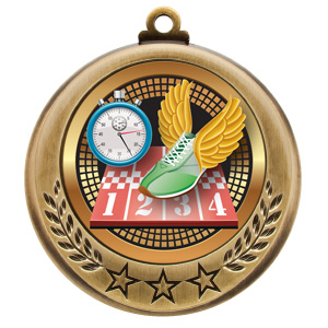 (image for) Track Spectrum Series Medal - 2 3/4"