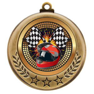 (image for) Racing Spectrum Series Medal - 2 3/4"