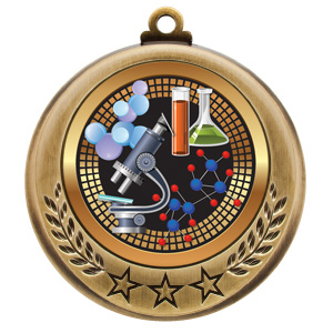 (image for) Science Spectrum Series Medal - 2 3/4"