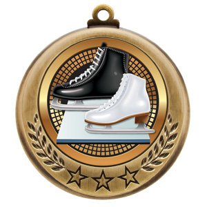 (image for) Figure Skating Spectrum Series Medal - 2 3/4"