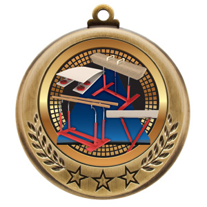 (image for) Gymnastics Spectrum Series Medal - 2 3/4"