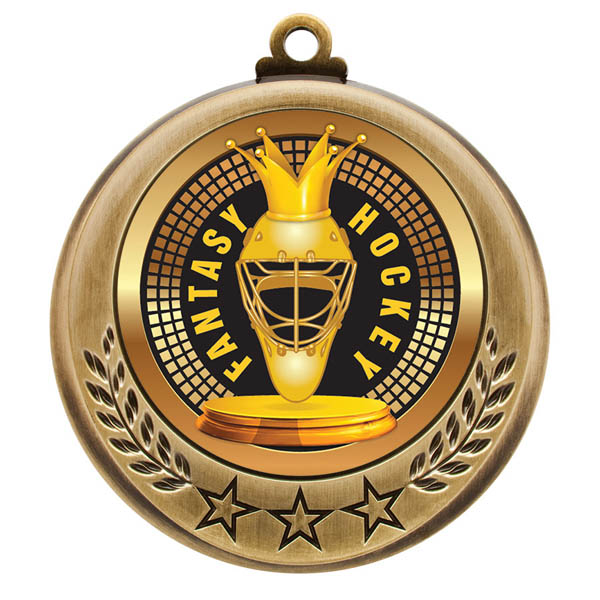 (image for) Fantasy Football Spectrum Series Medal - 2 3/4"