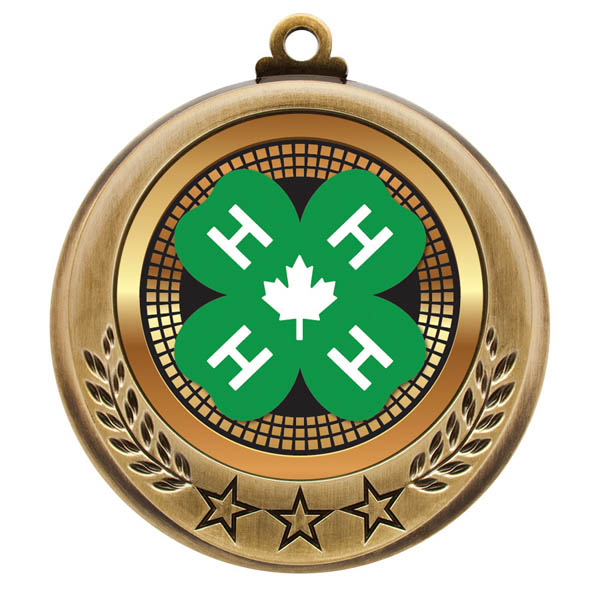 (image for) 4H Spectrum Series Medal - 2 3/4"