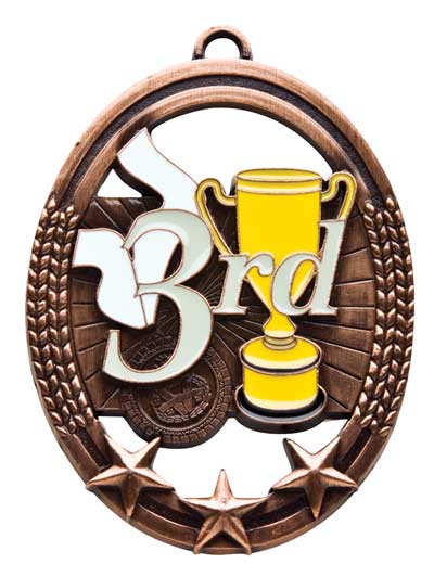 (image for) 3rd Tri Star Sport Medal - Bronze Only