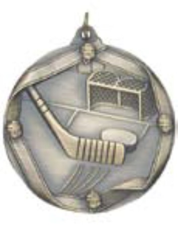 (image for) MS610 - Ice Hockey Medal 2 1/4"