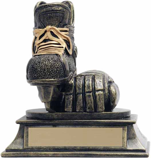 (image for) Hockey Glove/Skate Trophy - 4"