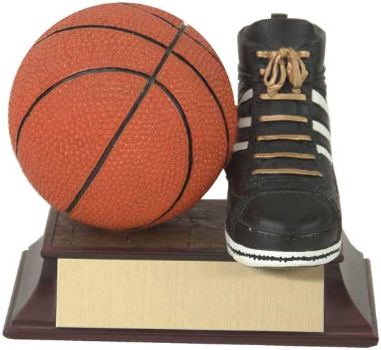 (image for) Basketball and Shoe Award - 4" RF00029FC