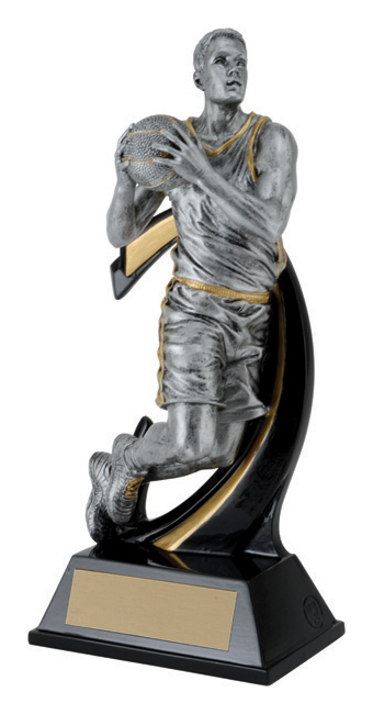 (image for) Basketball Wave Trophy - 6"