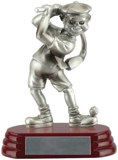 (image for) Male Golfer Fun Award - 6"