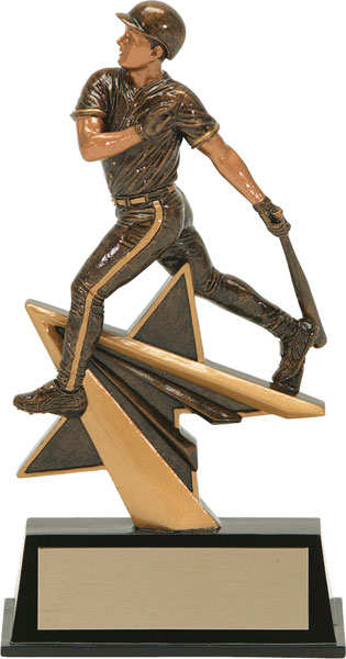 (image for) Baseball (M) Aztec Gold Star Power Trophy