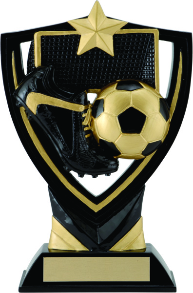 (image for) Soccer Apex Shield Award - 7 1/4"