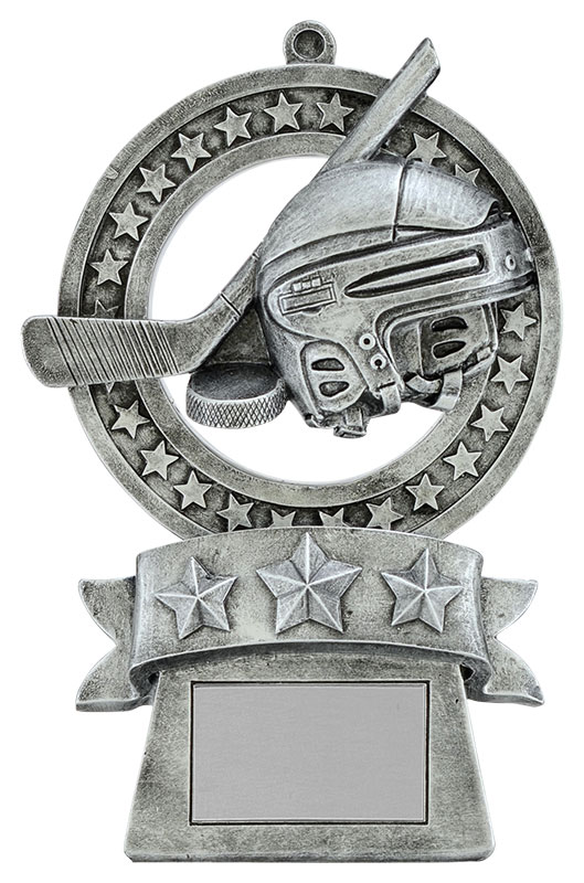 (image for) Hockey Star Medal Trophy - 5 3/8"