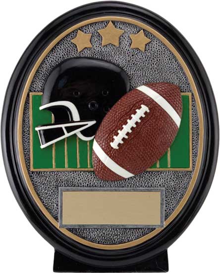 (image for) Football Oval Resin Award