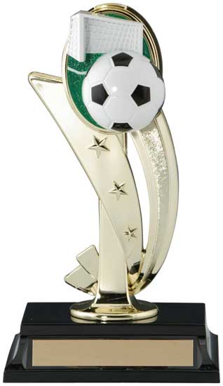 (image for) Soccer 3D Sports Riser Trophy - 8"