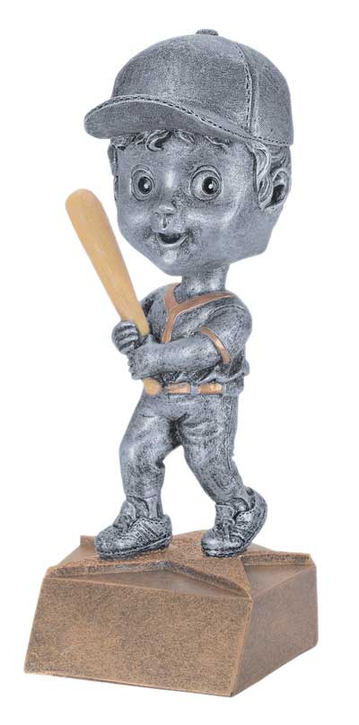 (image for) Female Baseball Bobble Head