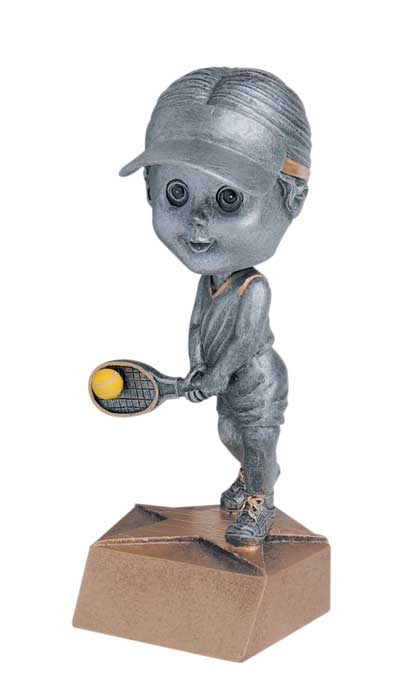 (image for) Female Tennis Bobble Head