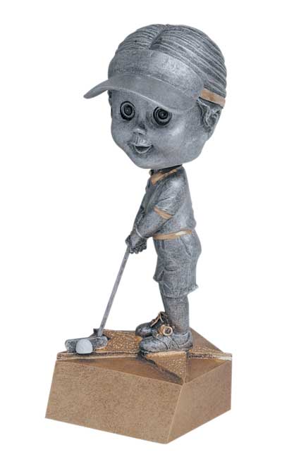 (image for) Female Golf Bobble Head