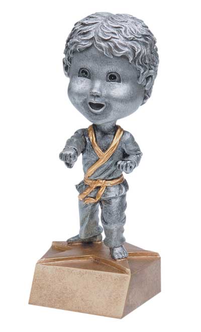 (image for) Male Karate Bobble Head