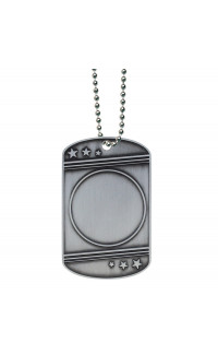 (image for) Custom Insert Dog Tag - Ball Chain