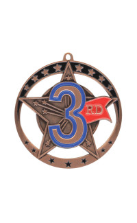 (image for) Third Star Series Medal - Bronze Only