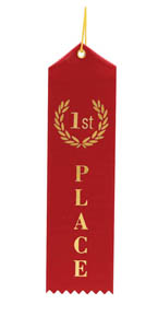 (image for) First Place Red Ribbon