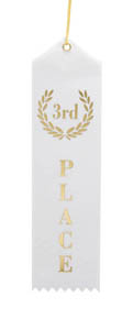 (image for) 3rd Place White Ribbon