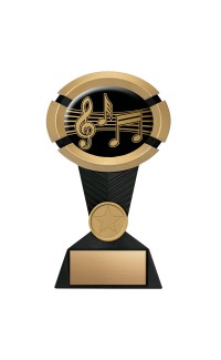 (image for) Impact Series Music Award - 5" Gold